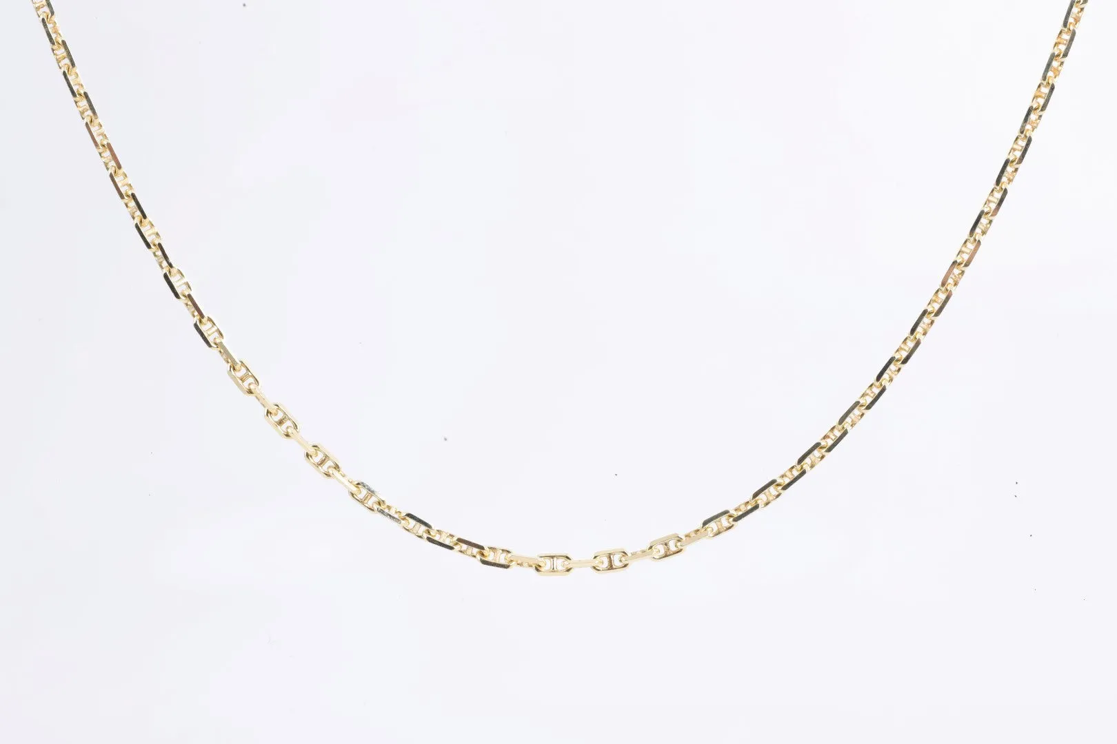 27.5" 14k Yellow Gold Mariner Chain (8.53g.)