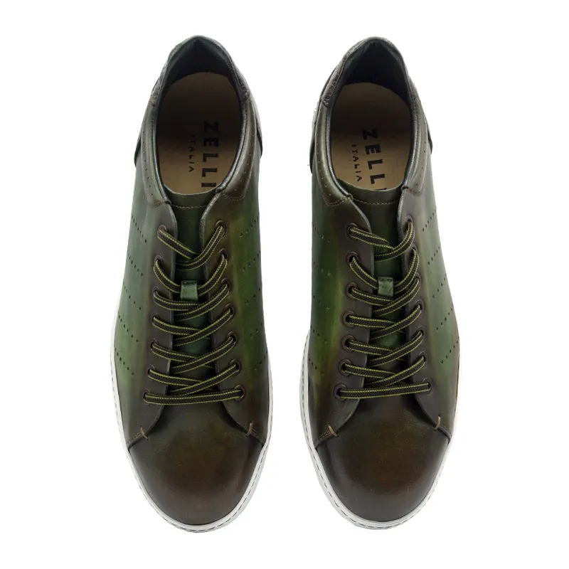 65-201-OLV RUSSO Burnished Italian Calfskin - Olive