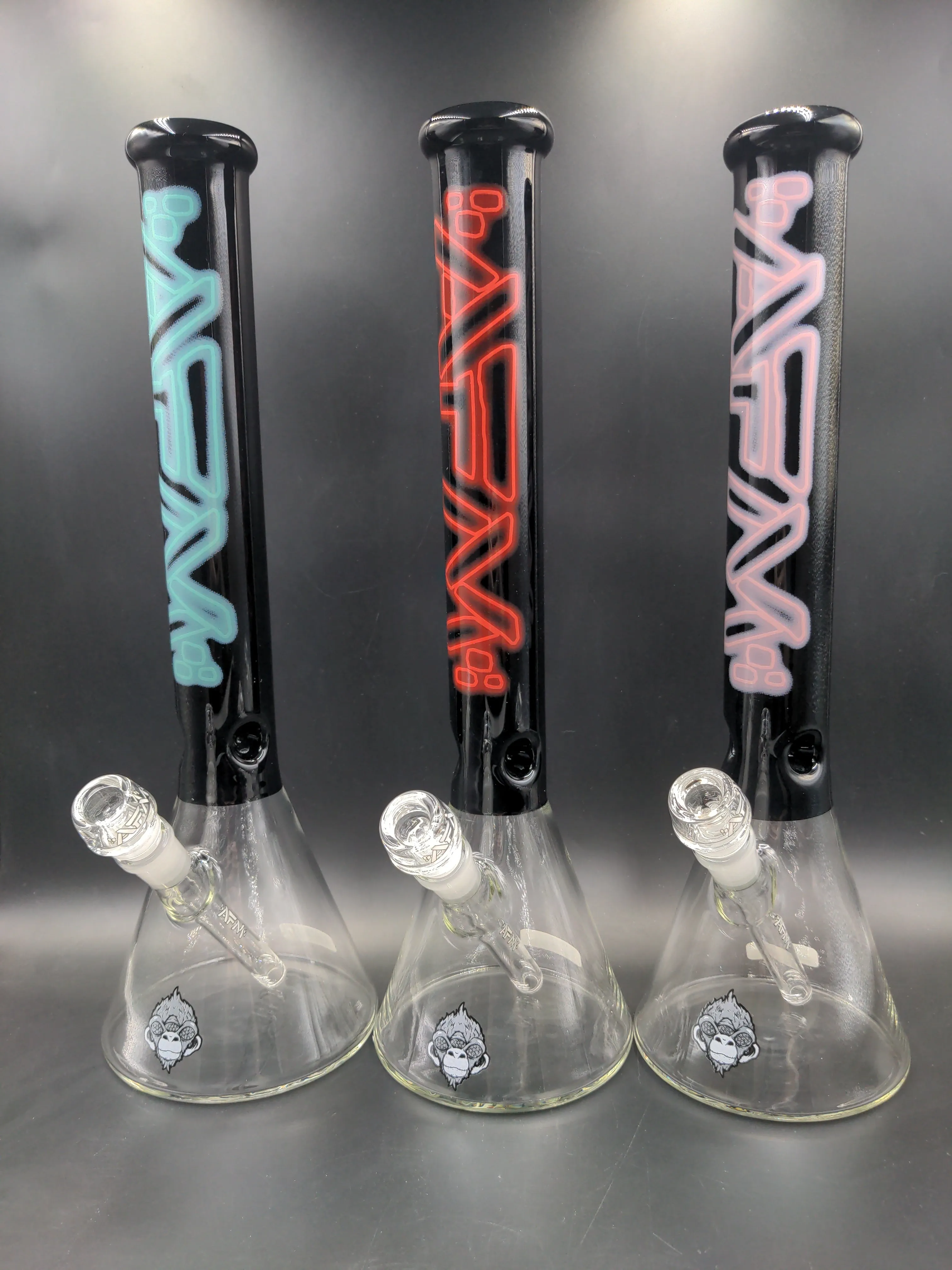 AFM  Glass Neon Beakers 16