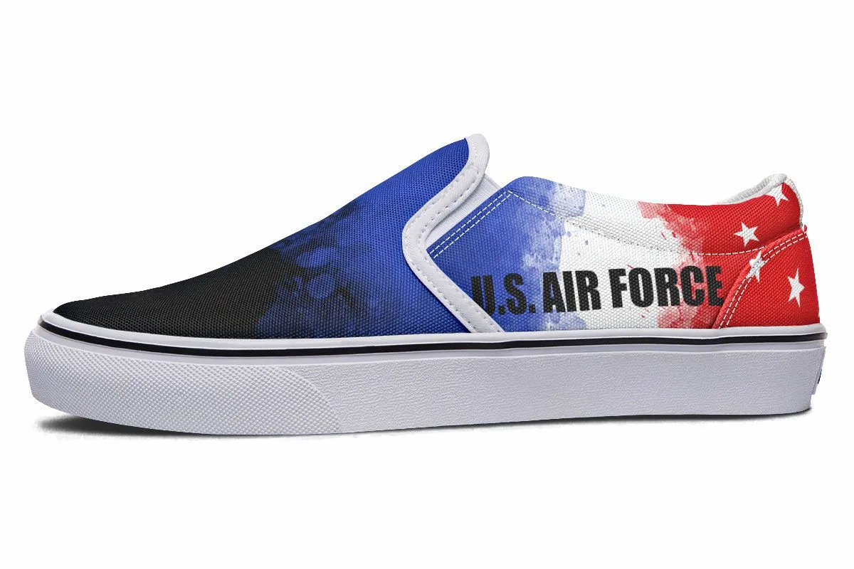 Air Force Flag Slip-On Shoes