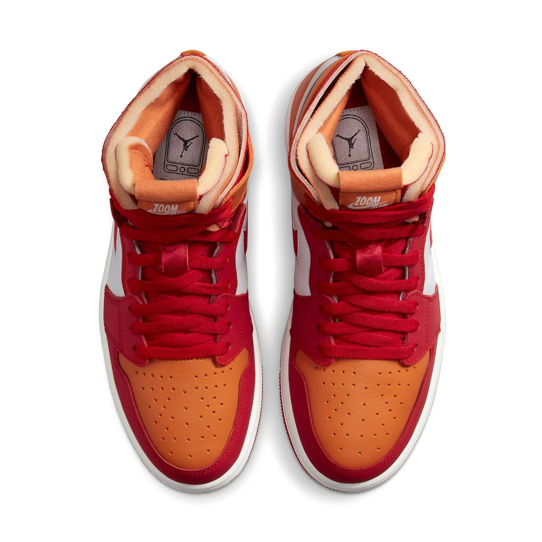 Air Jordan 1 Zoom Air Comfort Wmns 'Fire Red Hot Curry'