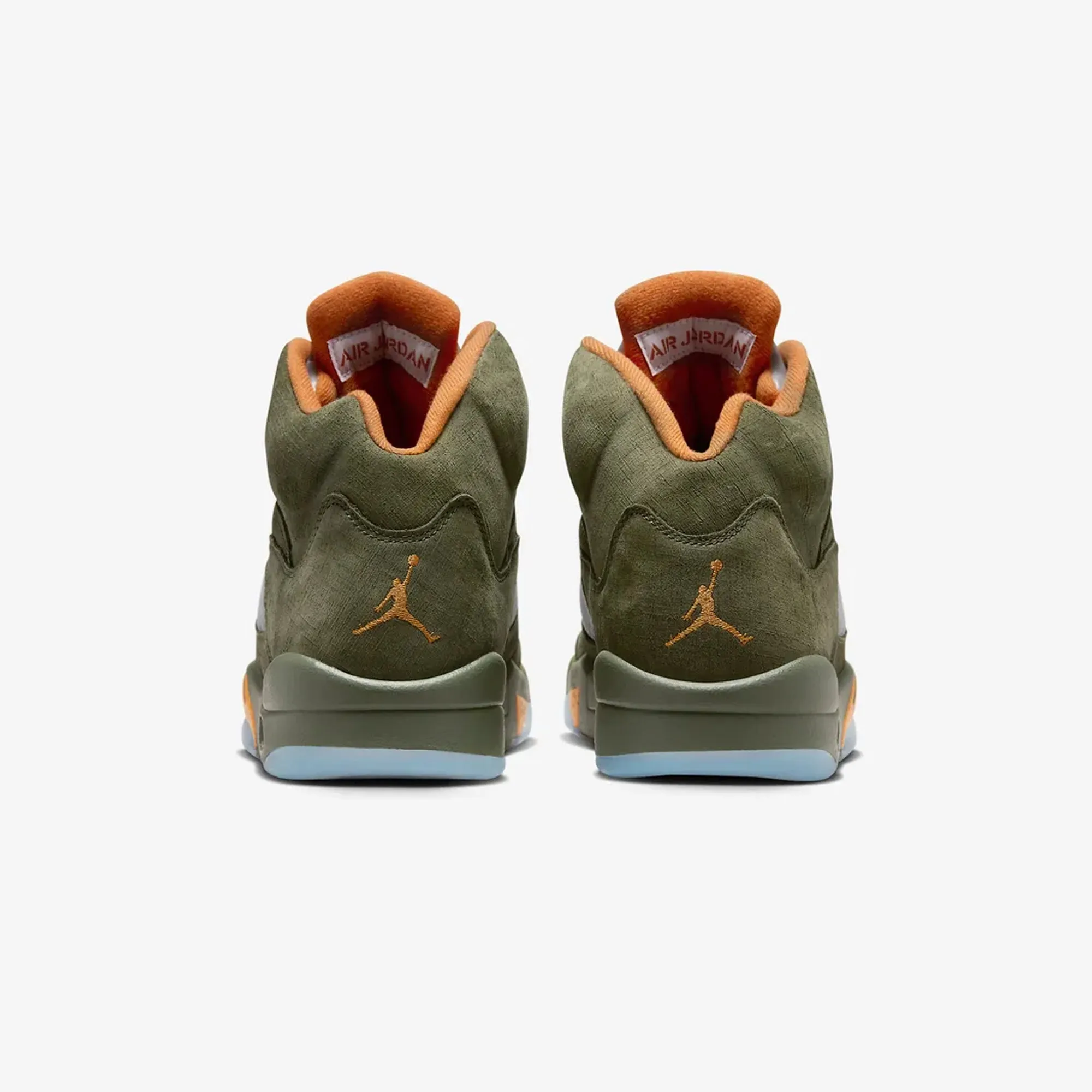 AIR JORDAN 5 RETRO 'ARMY OLIVE/SOLAR ORANGE'