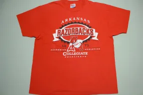 Arkansas Razorbacks Vintage Collegiate 90's Single Stitch T-Shirt