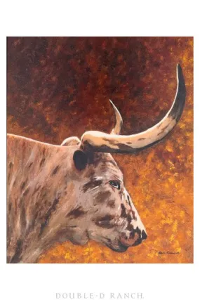 Art, Genre, Longhorn, Giclee, Sherri Alexander, Contemporary, 1264