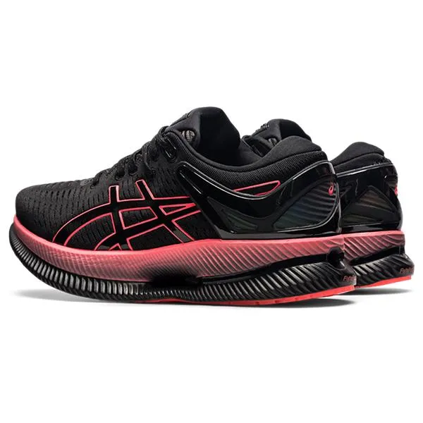 Asics Metaride Women Black Blazing Coral     