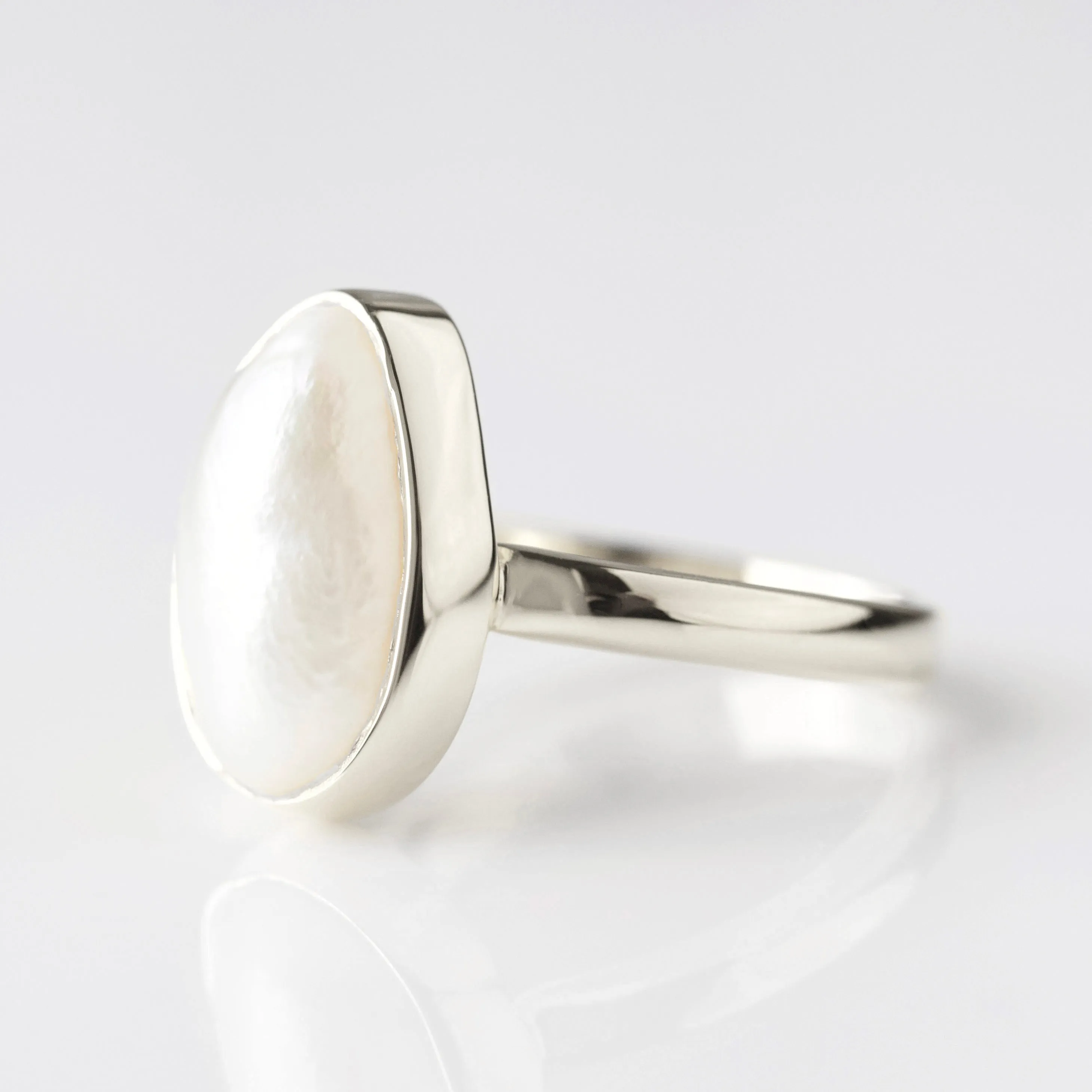 Baroque Pearl Ring