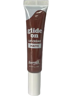 Barry M Matte Glide on Lip Creme - Hot Cocoa Brown