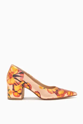 Bianca Pump - Copper Floral