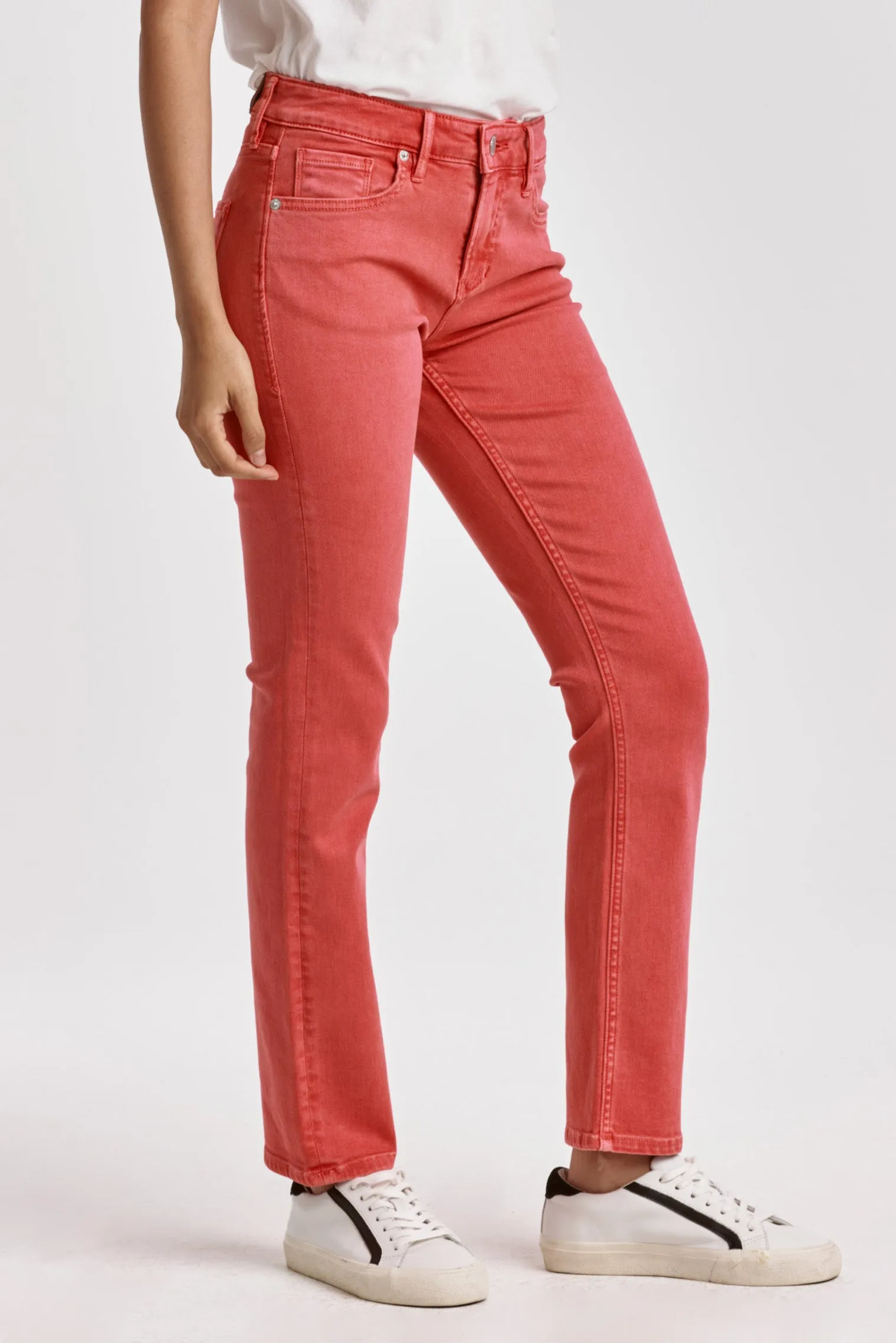 Blaire High Rise Ankle Slim Straight Jeans