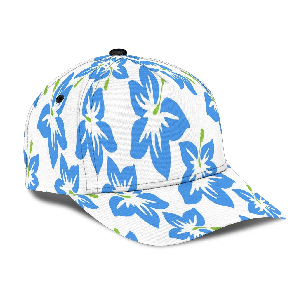 Blue Hibiscus Classic Cap