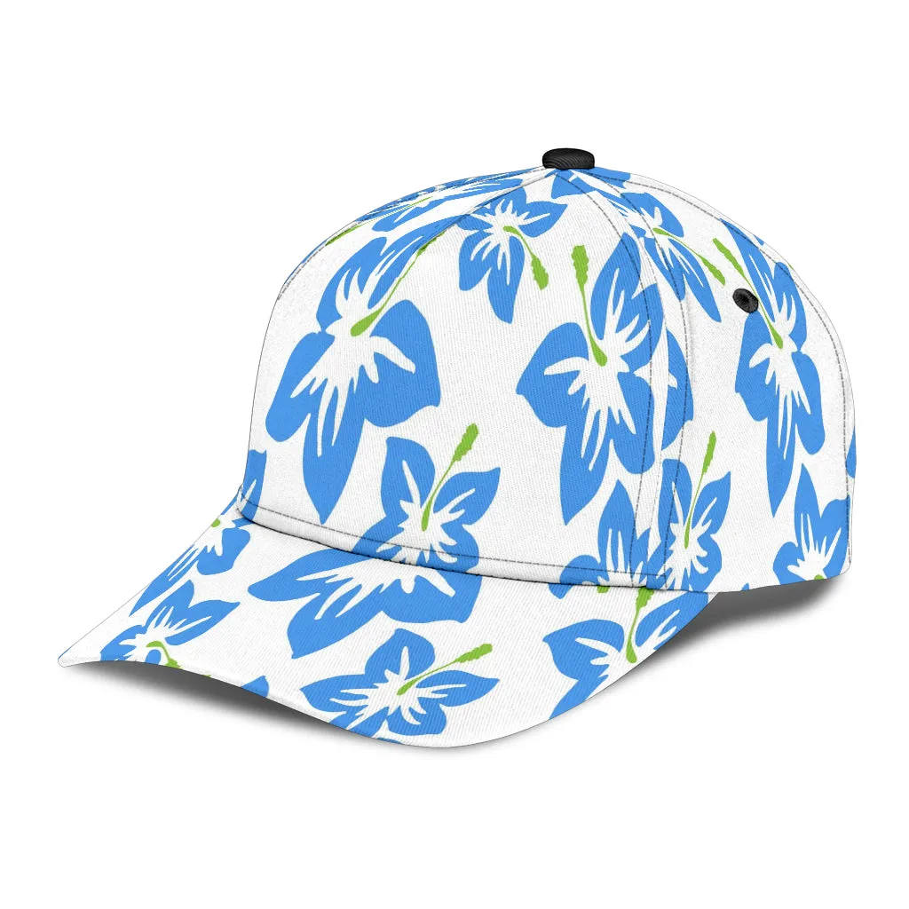 Blue Hibiscus Classic Cap