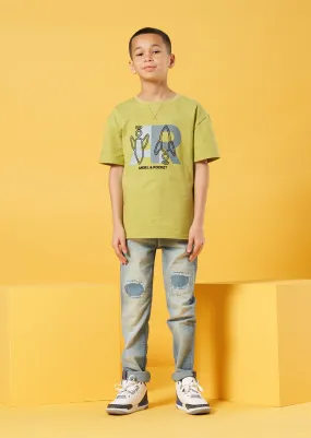 Boys Classic Blue Denim Jeans