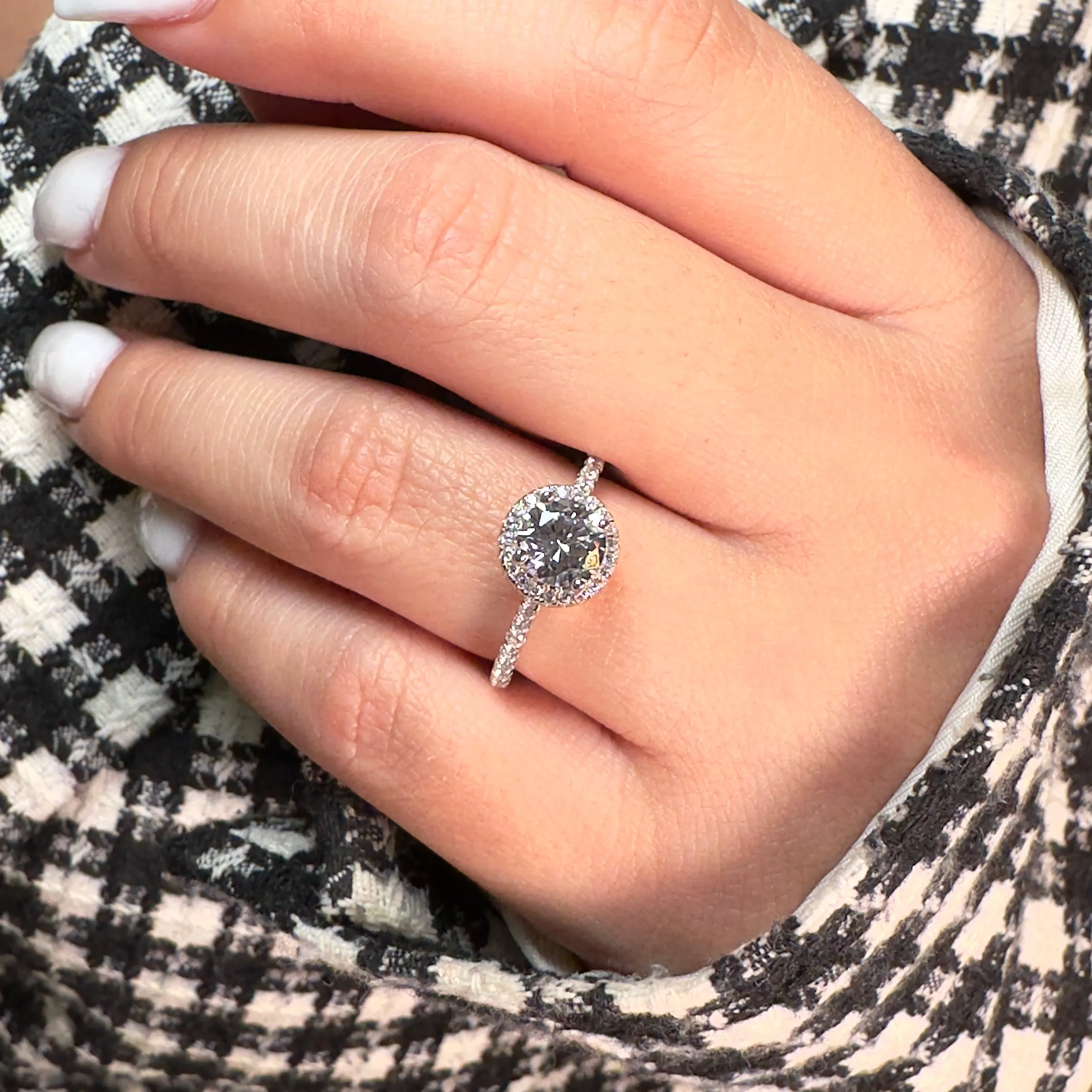 BRITTANY MOISSANITE RING