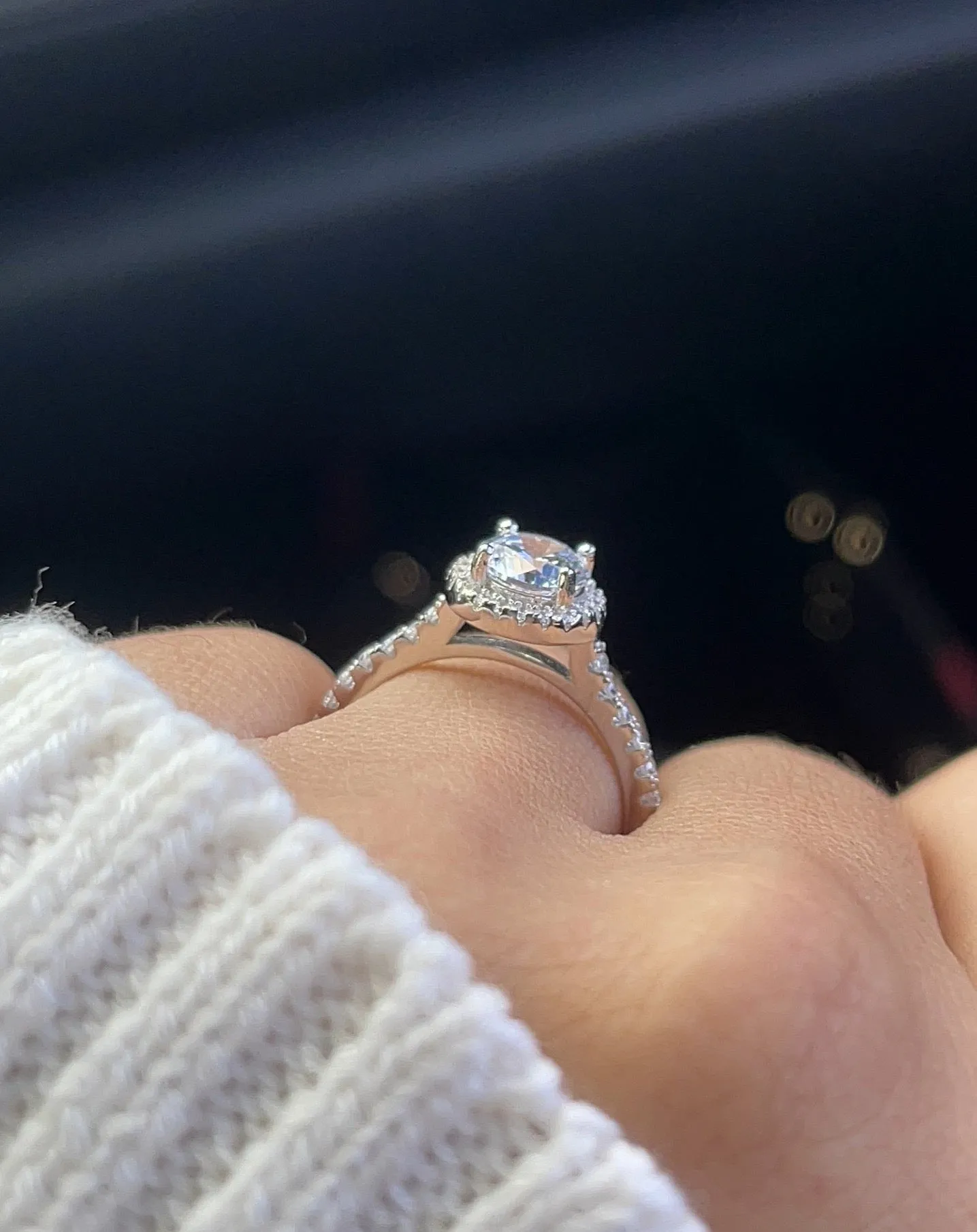 BRITTANY MOISSANITE RING