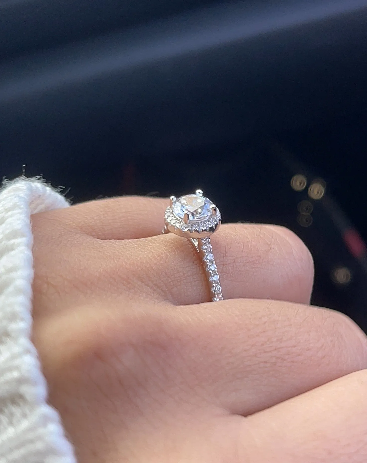 BRITTANY MOISSANITE RING