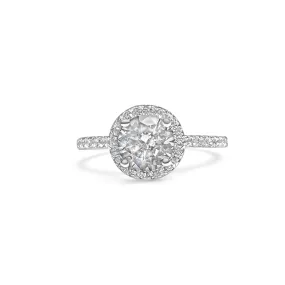 BRITTANY MOISSANITE RING