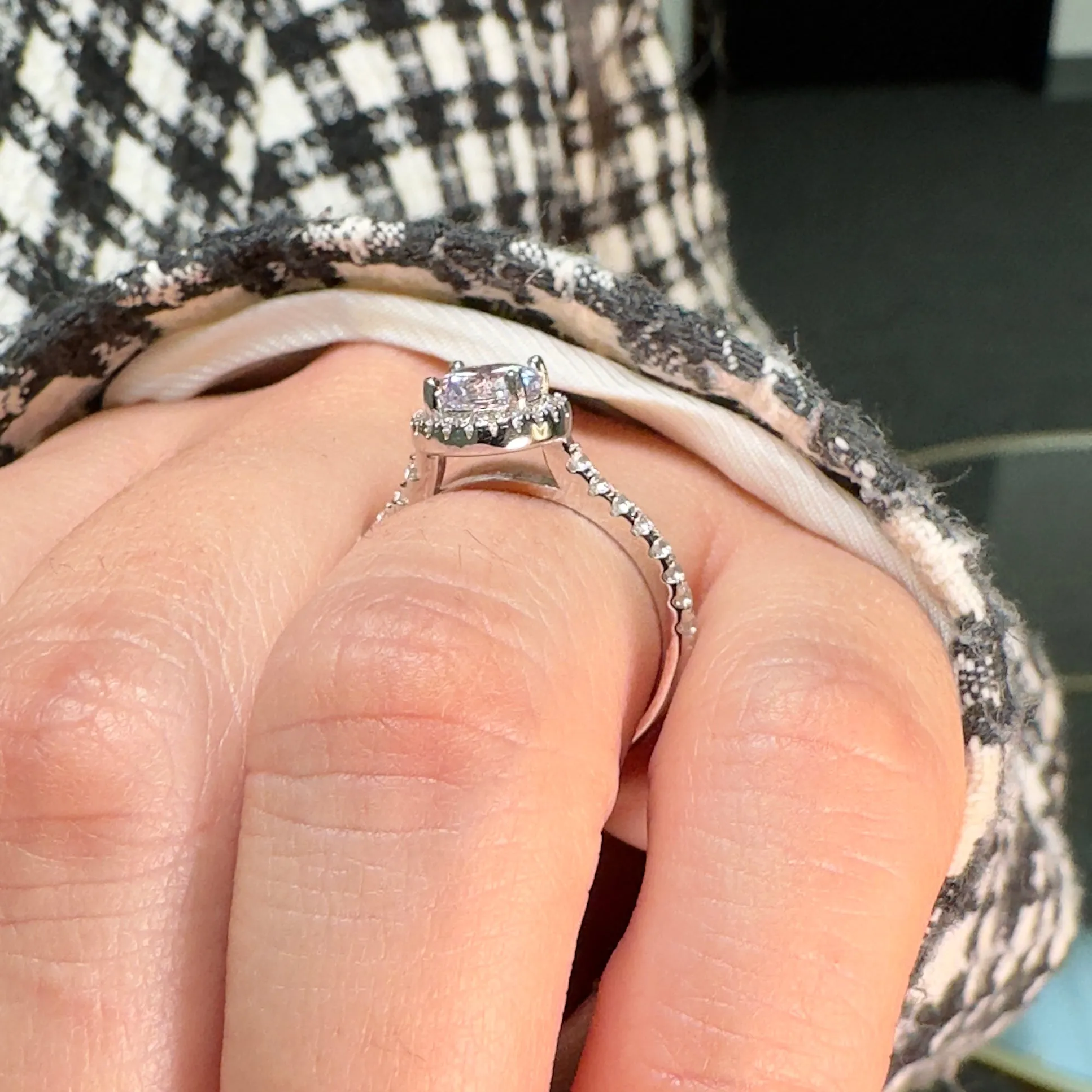 BRITTANY MOISSANITE RING