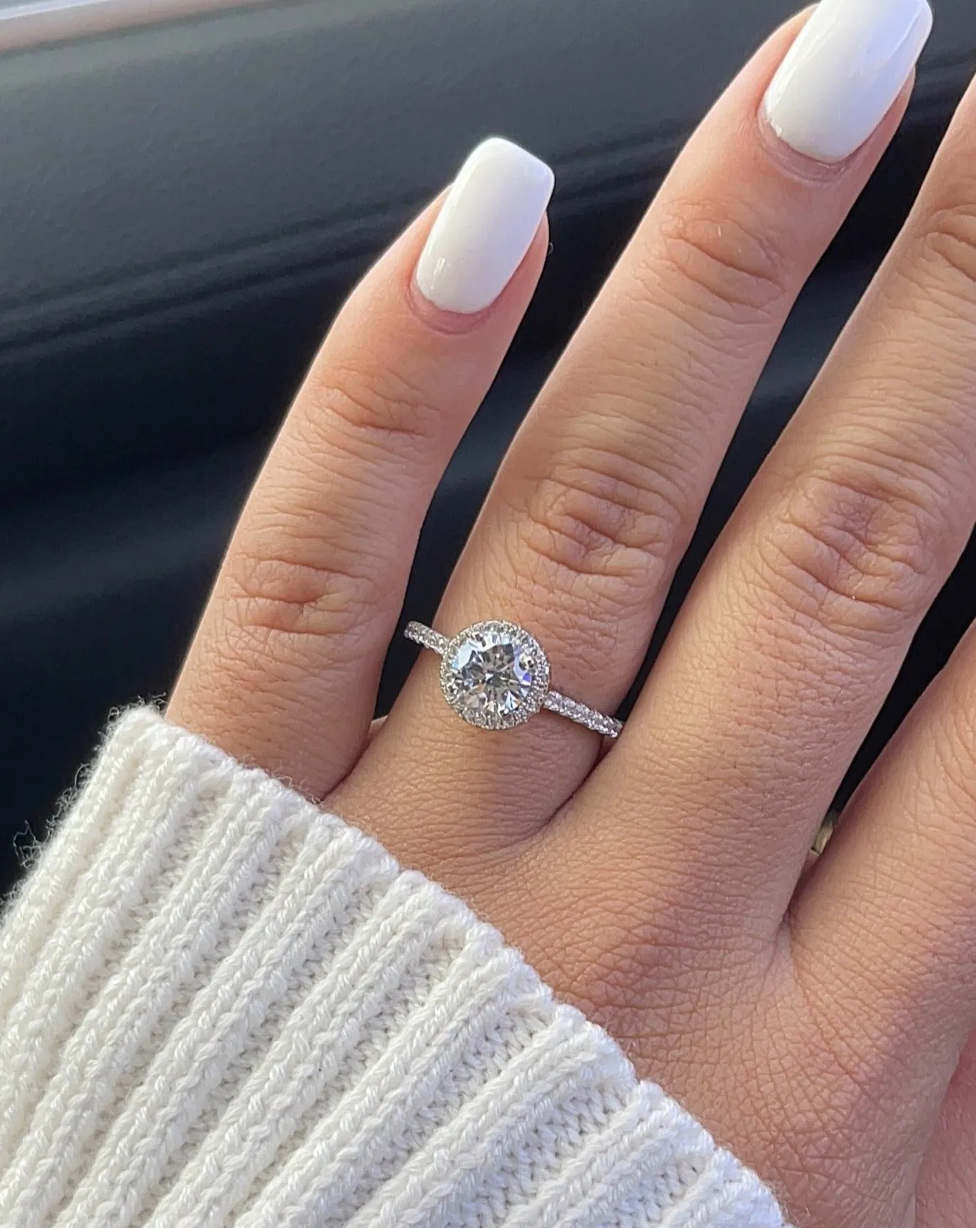 BRITTANY MOISSANITE RING