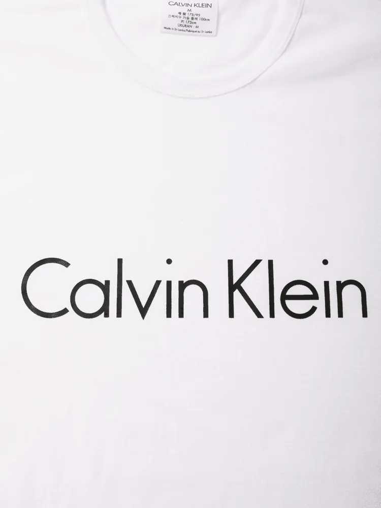 Calvin Klein Cotton Comfort Crewneck Tee - White