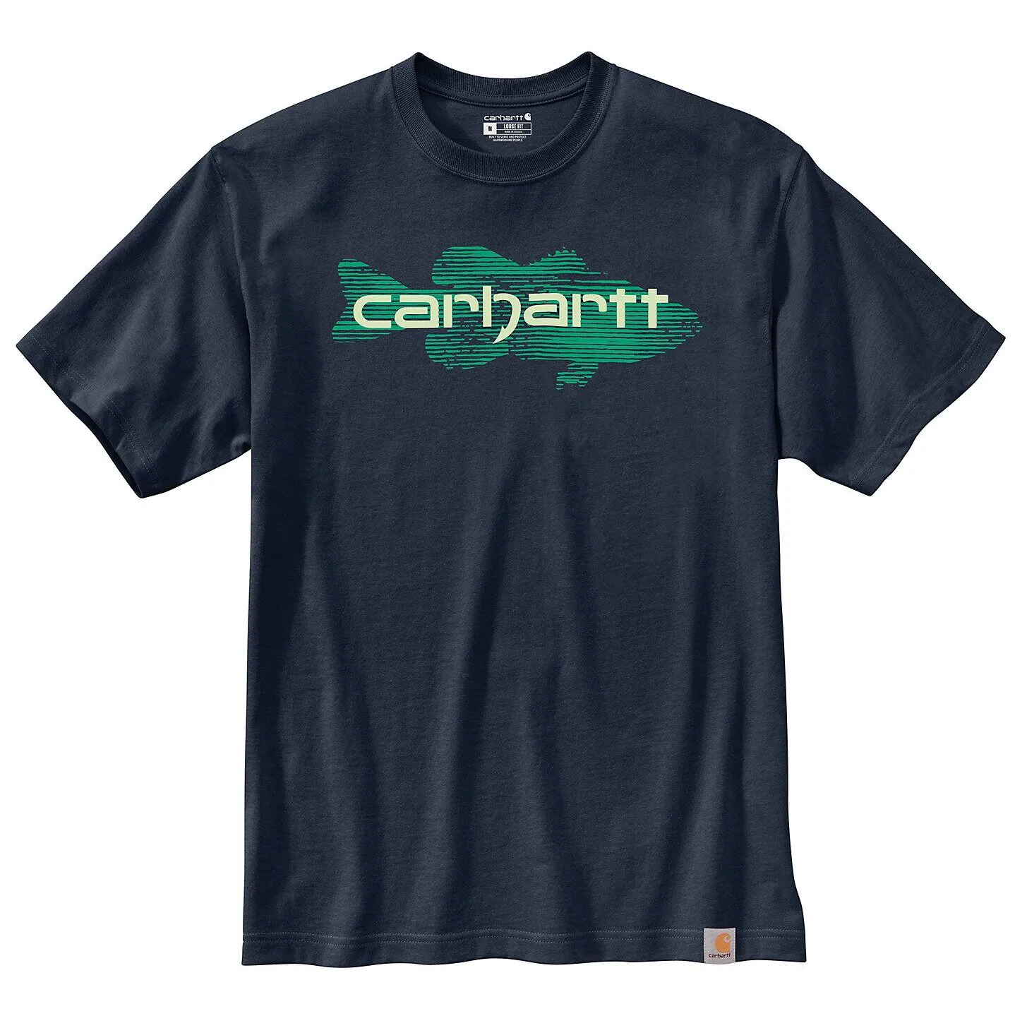 Carhartt Short Sleeve Fish Graphic T-Shirt