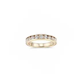 Channel Set Eternity Band