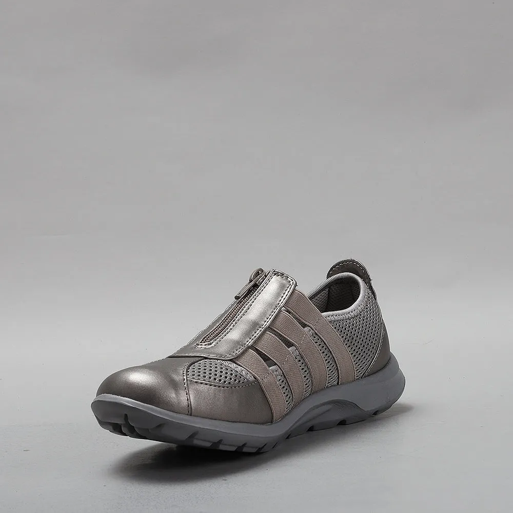 Christine - Pewter Dark Grey Sole