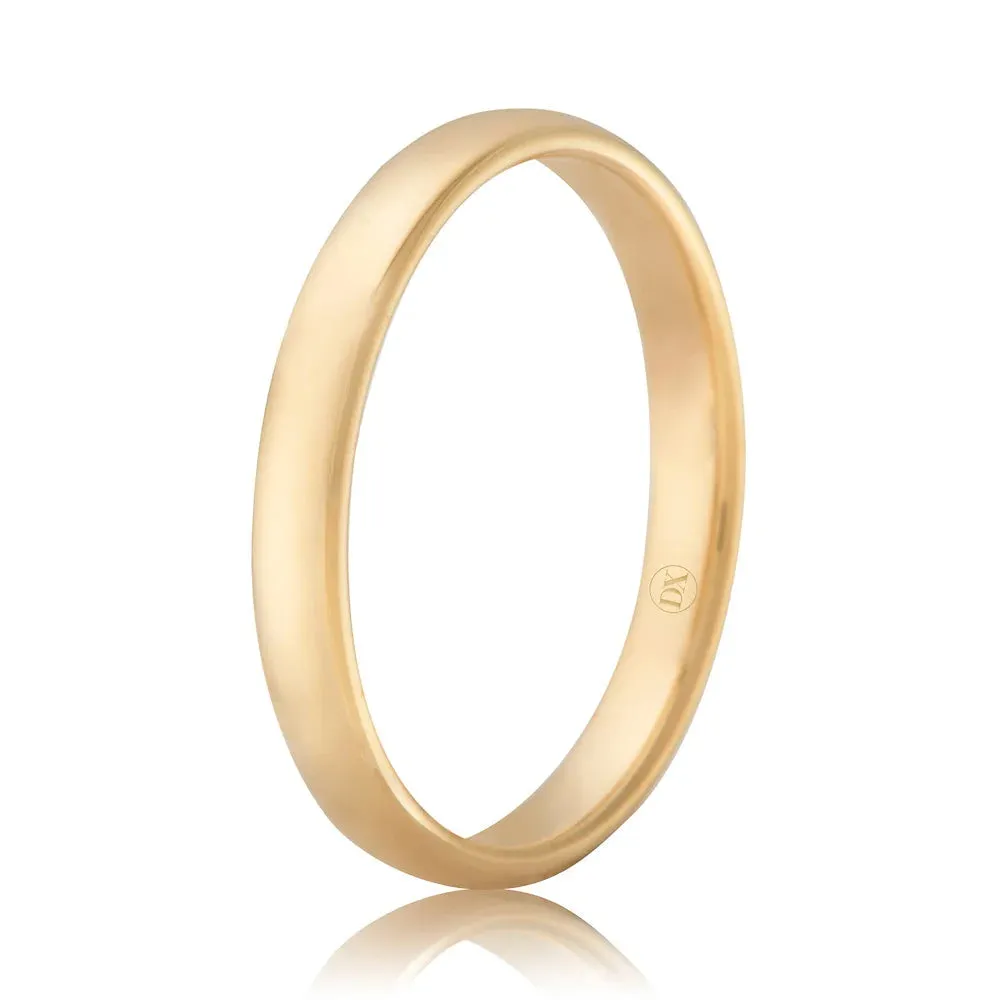 Classic Comfort 2mm - 9ct Yellow Gold