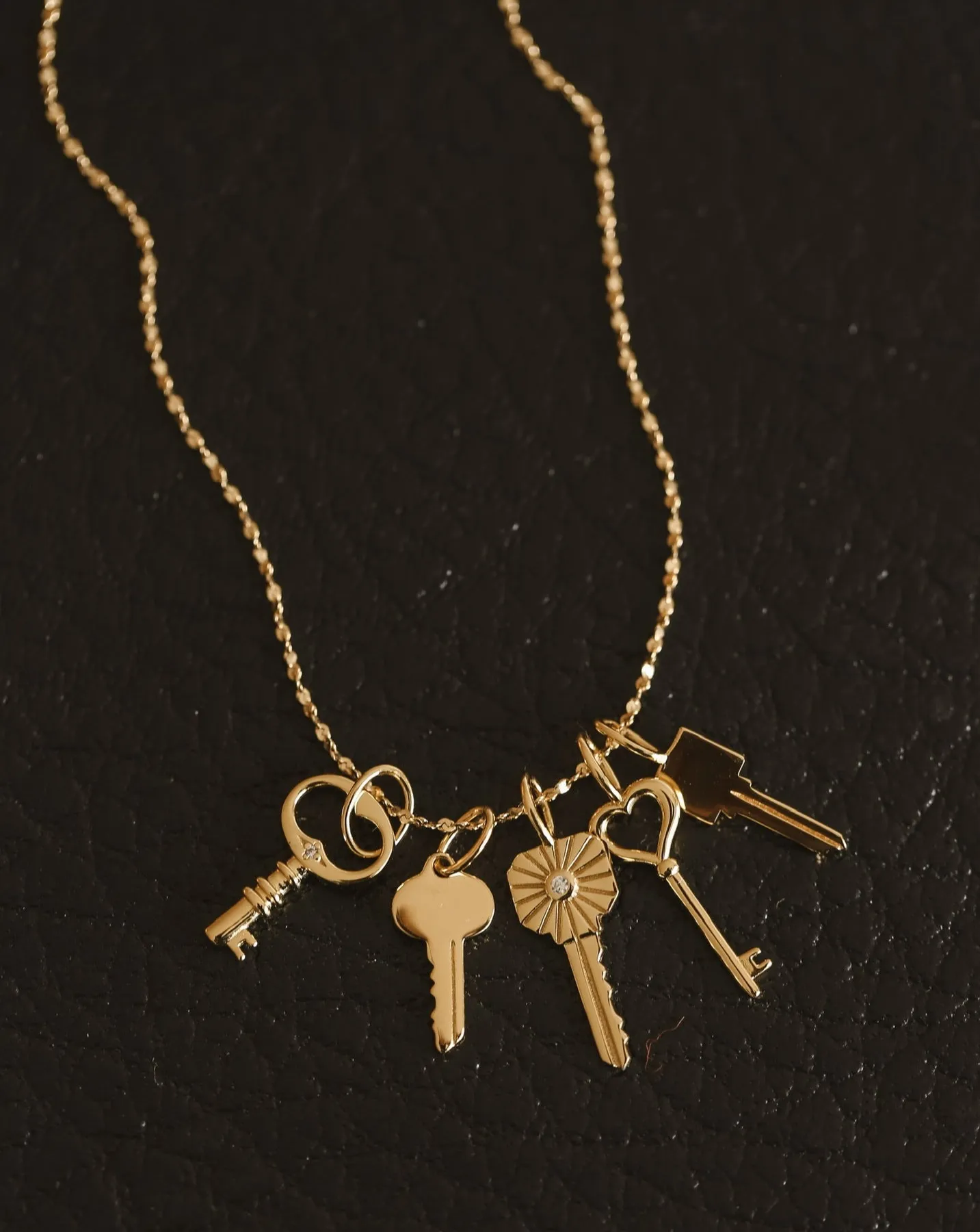 Classic Key Pendant - Gold Vermeil