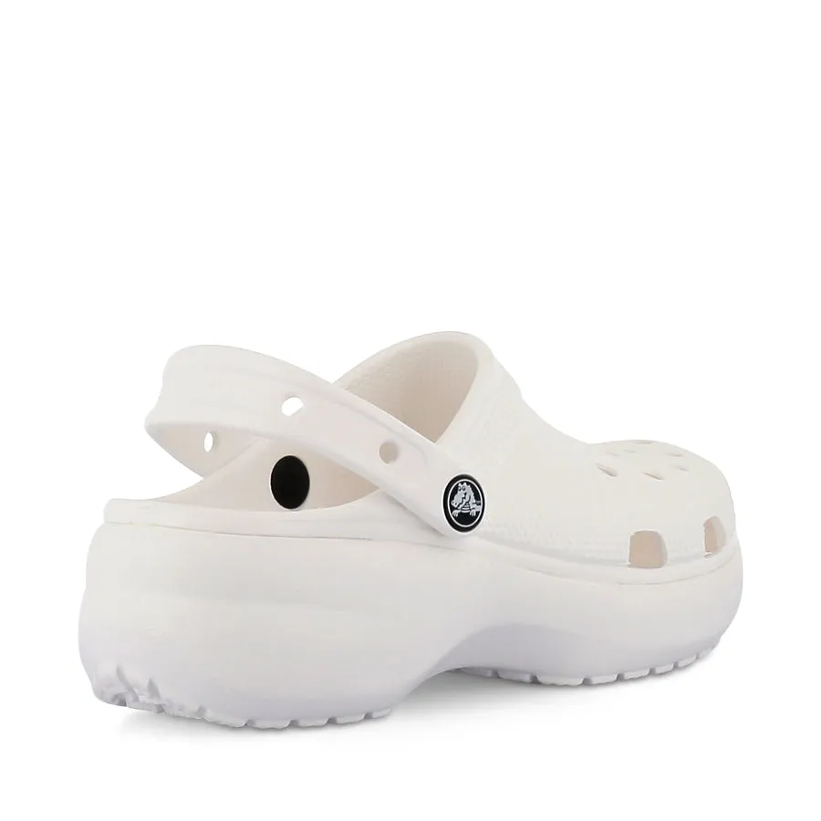 CLASSIC PLATFORM CLOG - WHITE