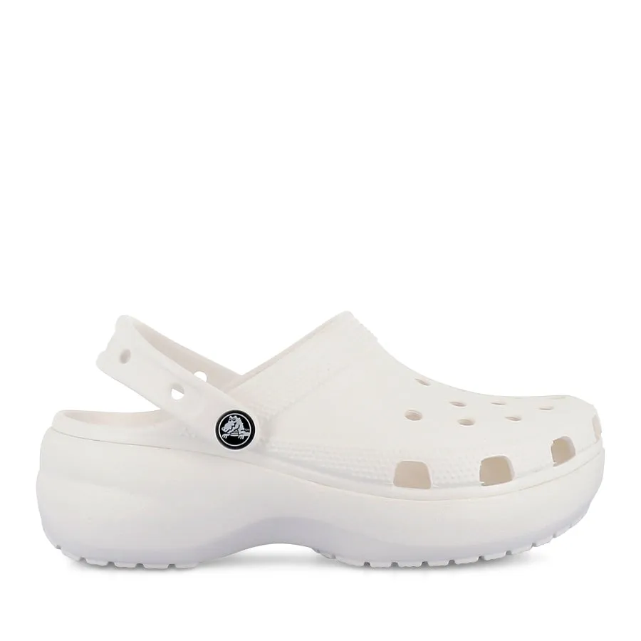 CLASSIC PLATFORM CLOG - WHITE