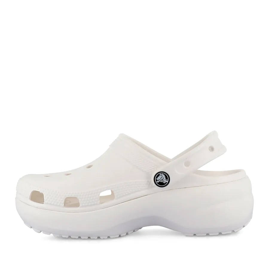 CLASSIC PLATFORM CLOG - WHITE