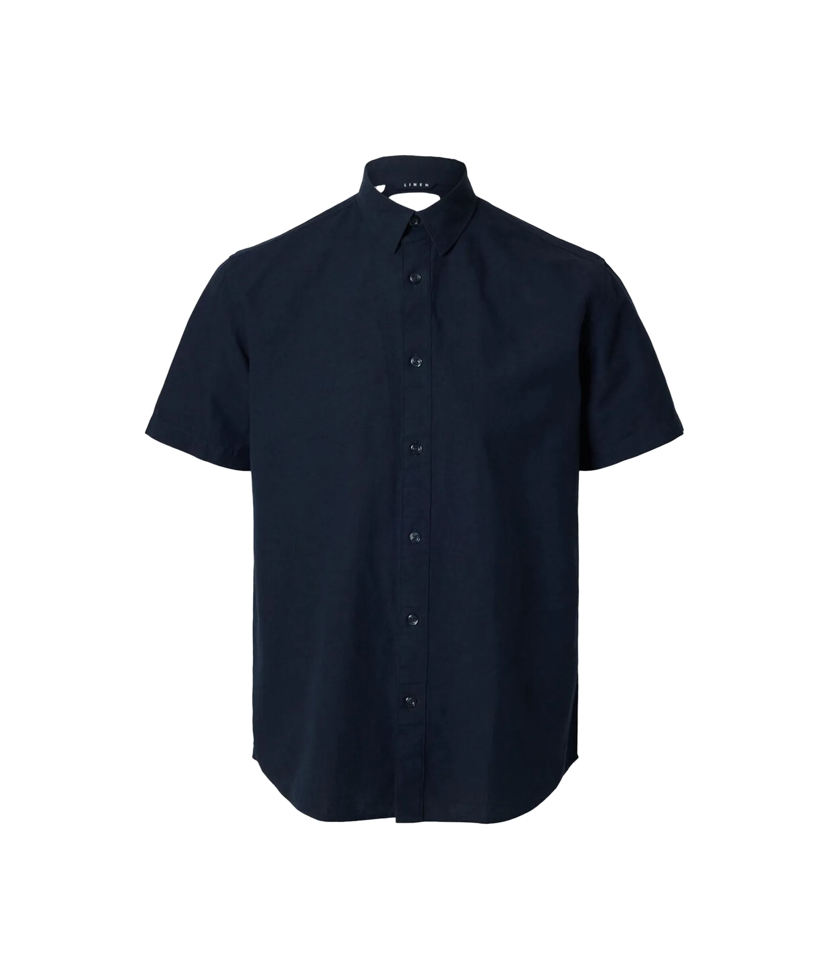 Classic Short Sleeved Shirt - Navy