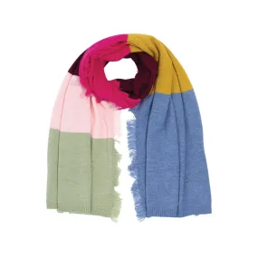 Color Block Scarf (ECO504)