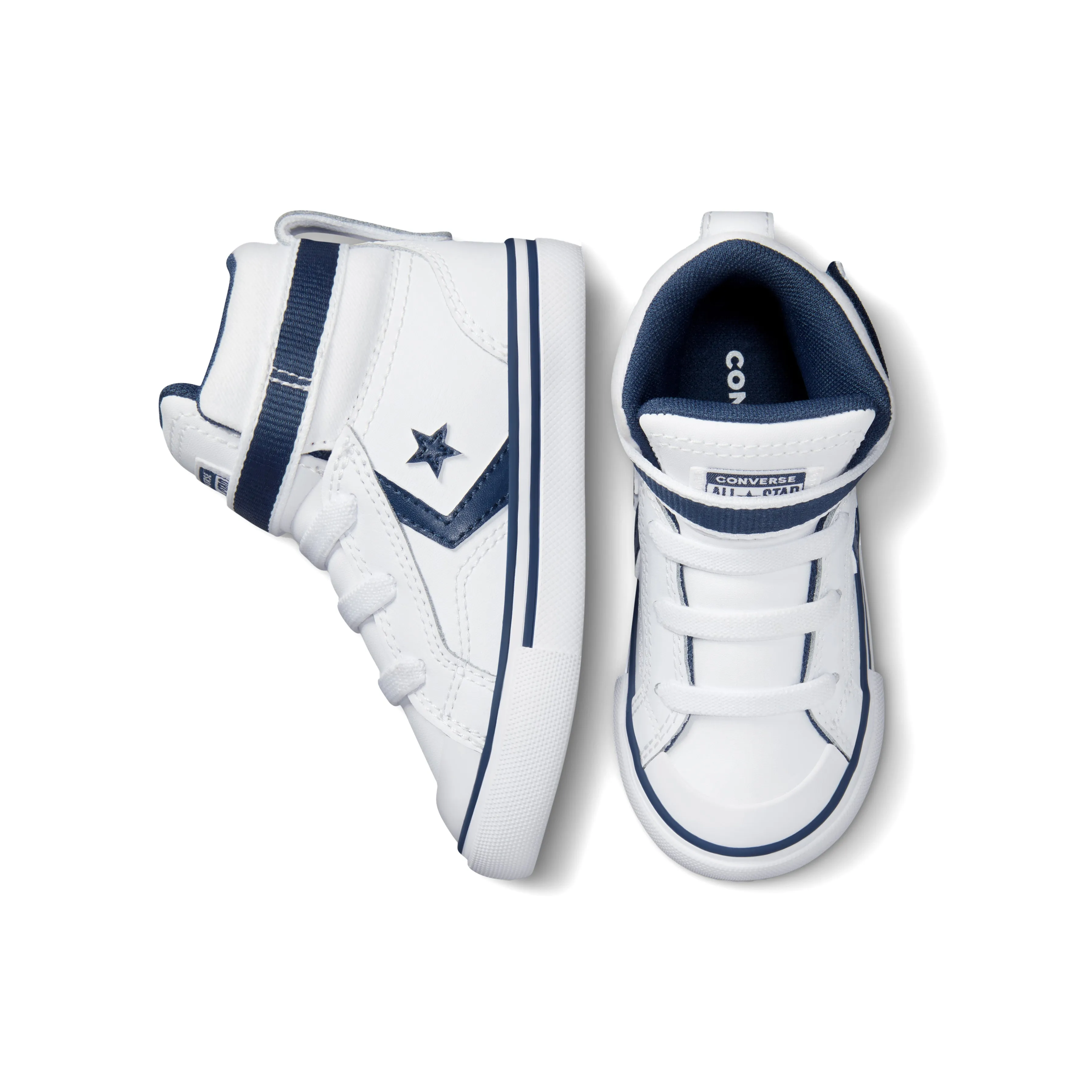 Converse Kids Pro Blaze Toddler High Top White