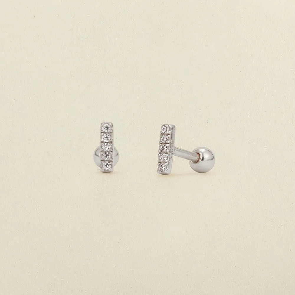 CZ Stud Set