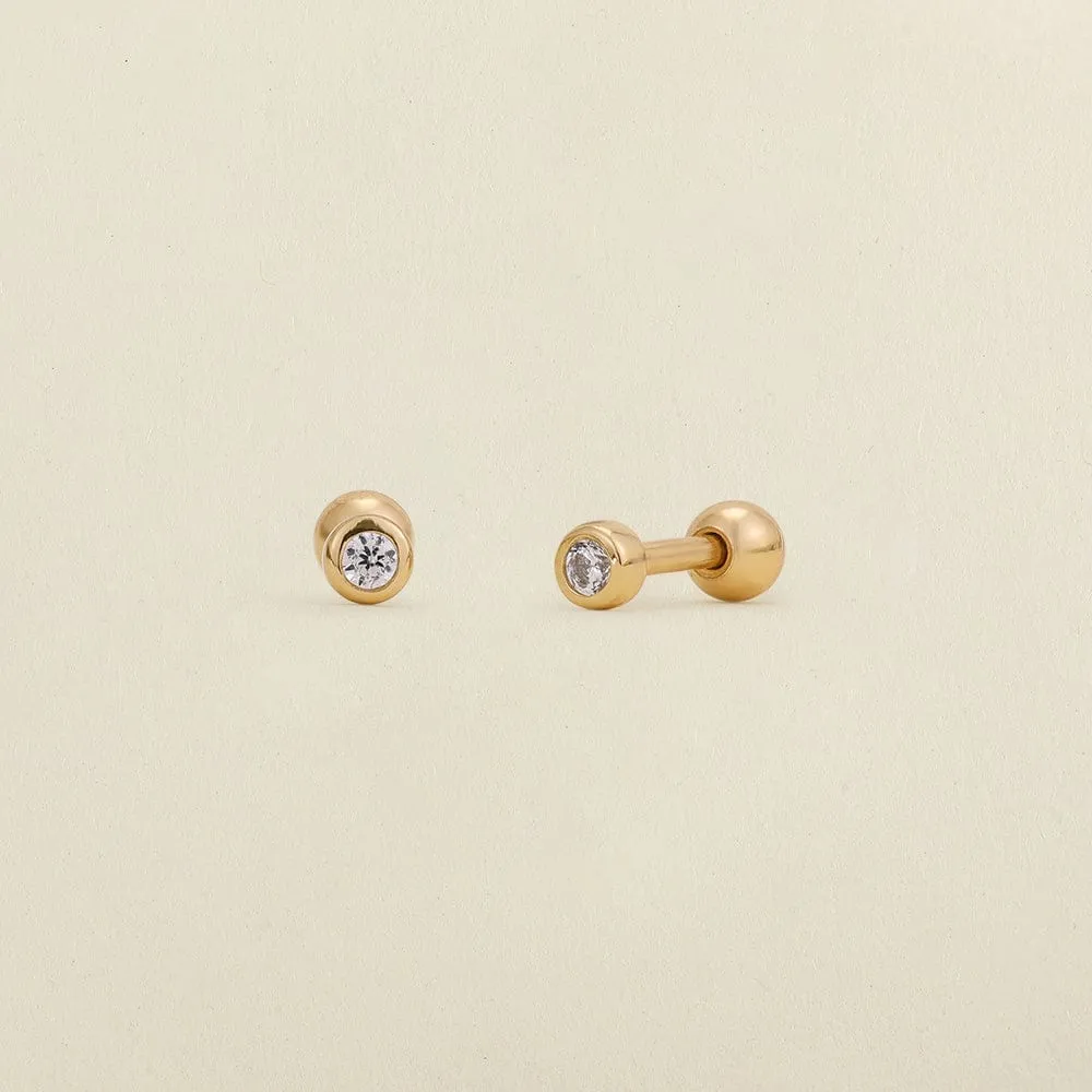 CZ Stud Set