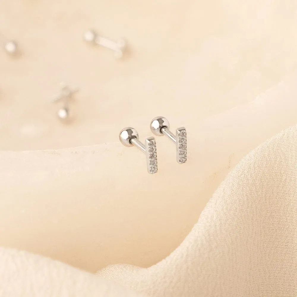 CZ Stud Set