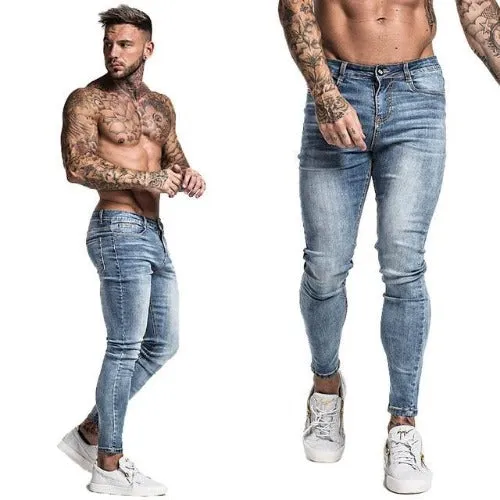 Denim Pants Mens Ripped Jeans