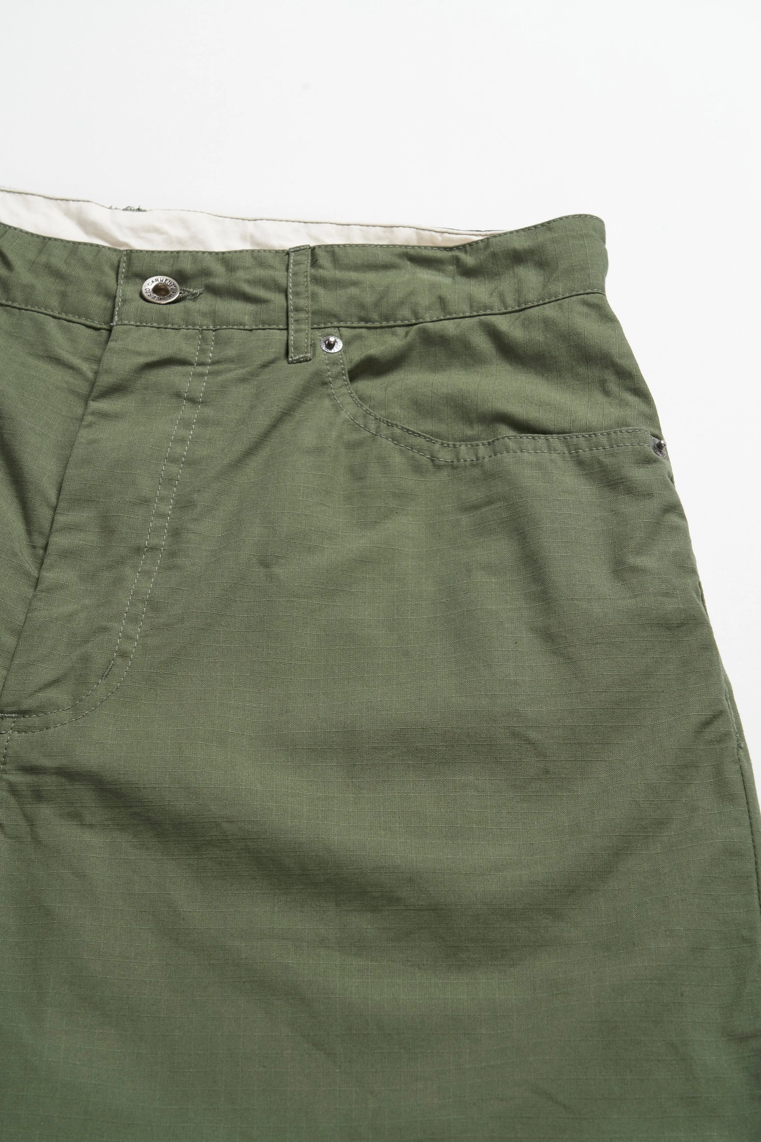 Engineered Garments - RF Jeans - Olive Cotton Ripstop