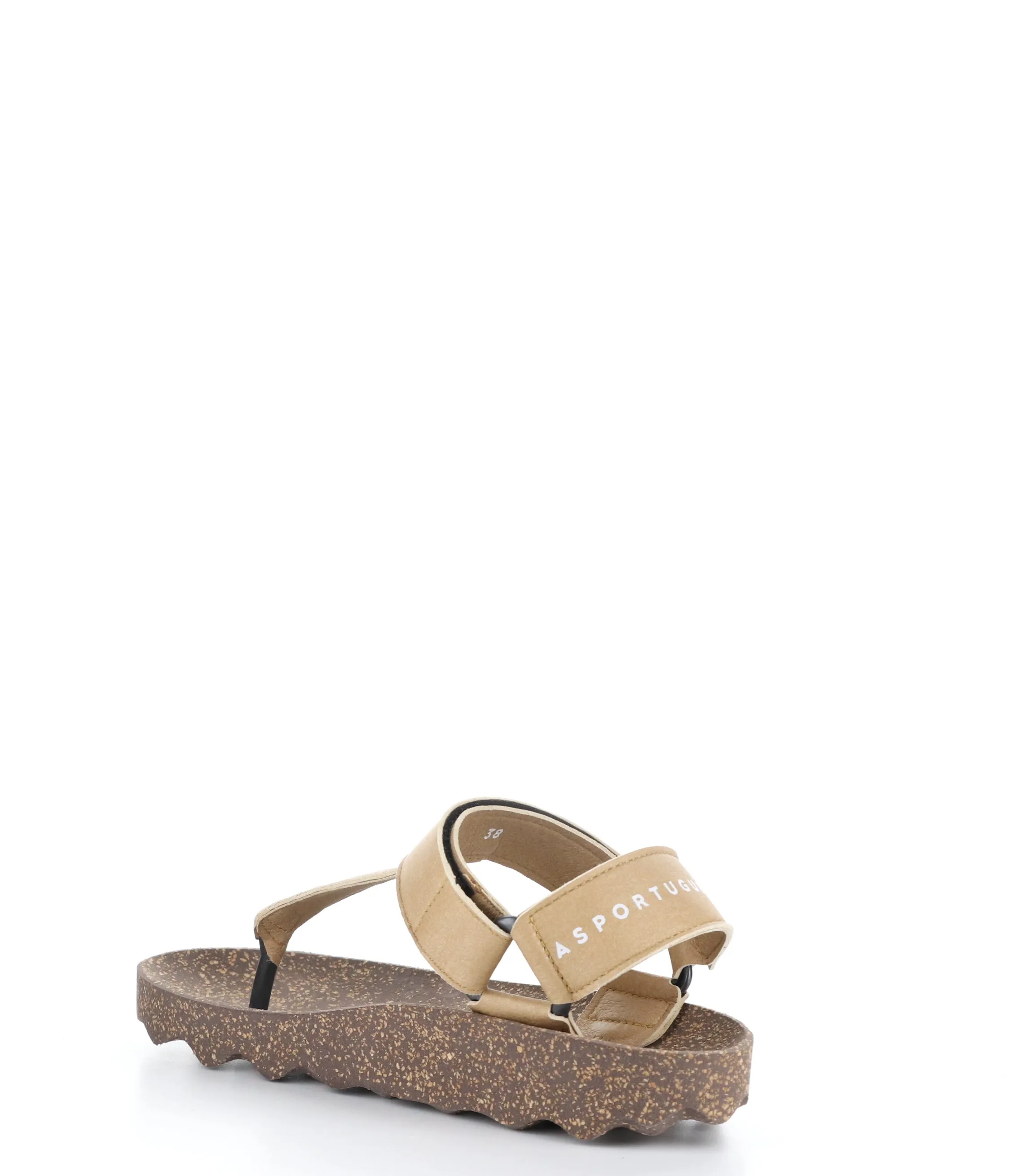 FIZZ077ASP SAND/BROWN Round Toe Shoes