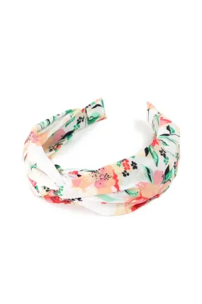 Floral Top Knot Headband