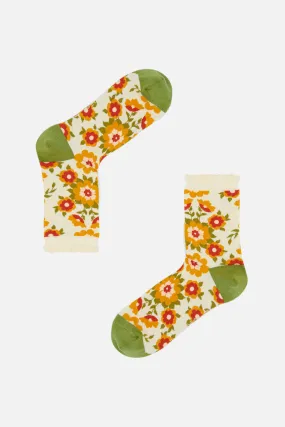 Folk Floral Socks