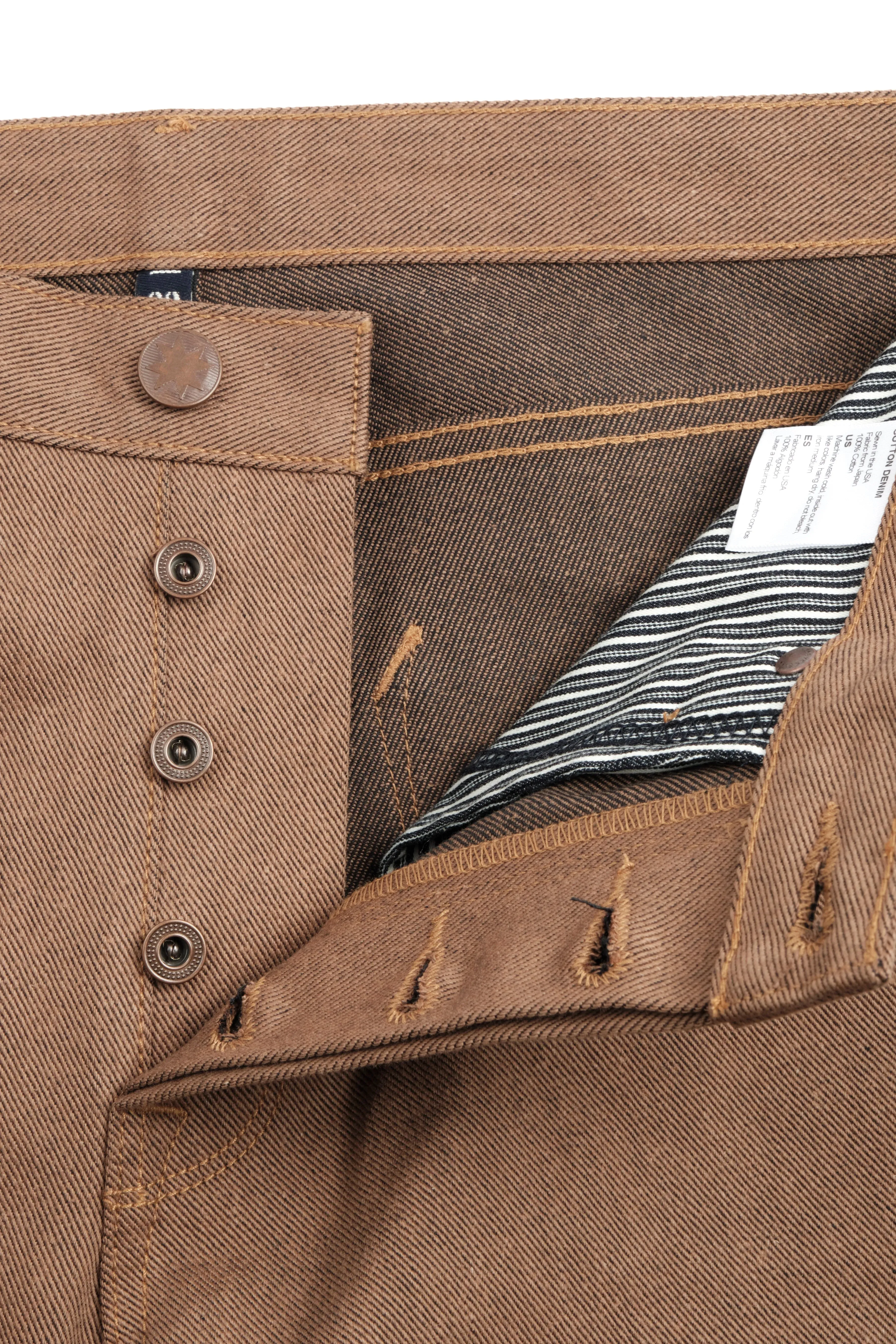 Freenote Cloth - Rios 15oz Brown Denim