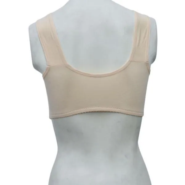 Front Opening Zipper Bra For Women