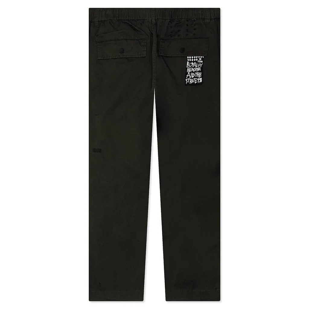 Fugitive Cargo Pant Dark Fanatsy - Black