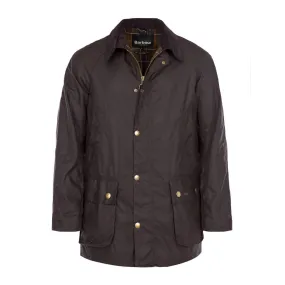 Giubbino Uomo Barbour Ashby Wax Verde Oliva