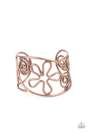 Groovy Sensations - Copper Bracelet