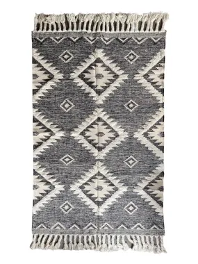 Hand Knotted Wool & Cotton RUG 64