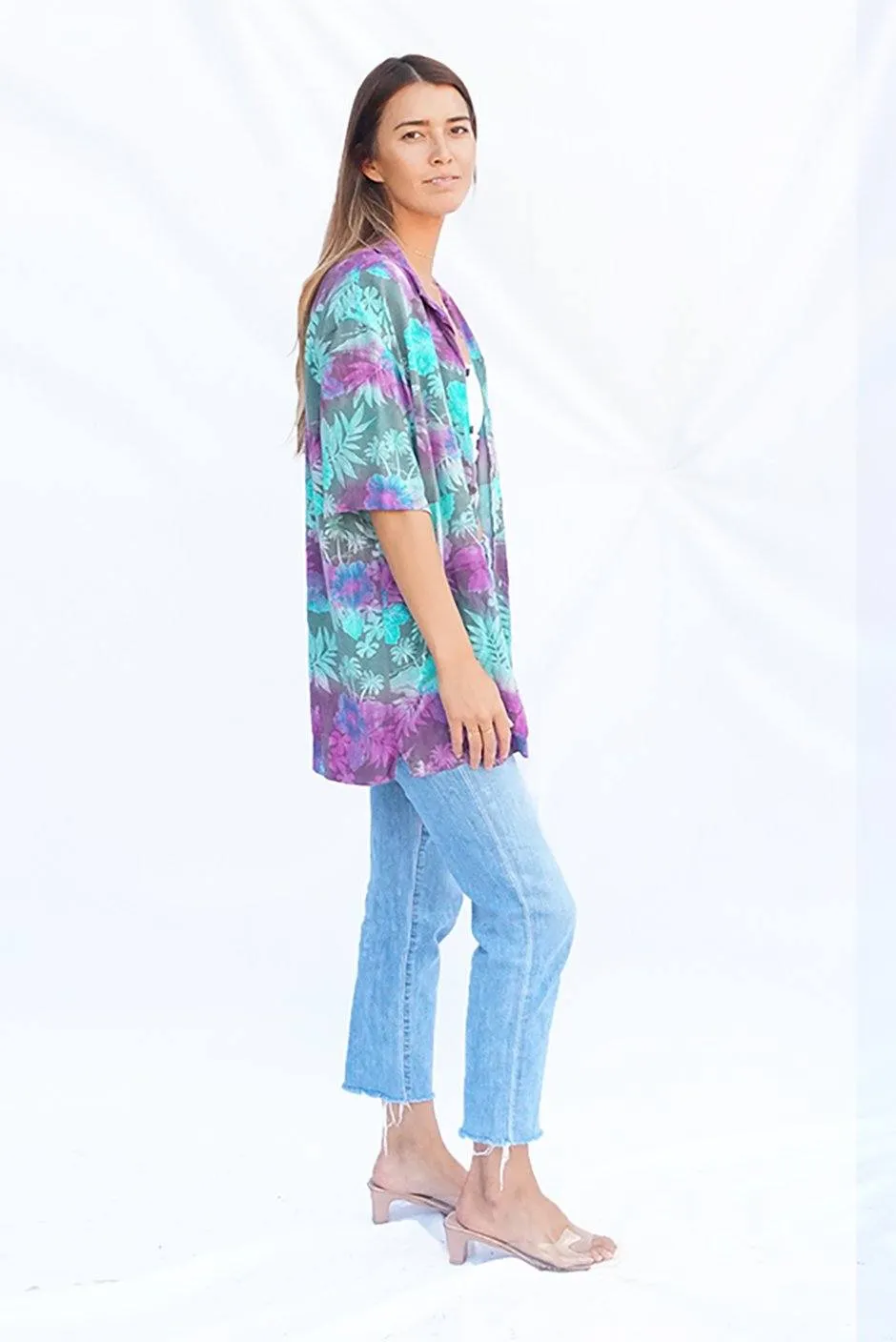 Hawaiian Kai Shirt //Joyride Tie Dye