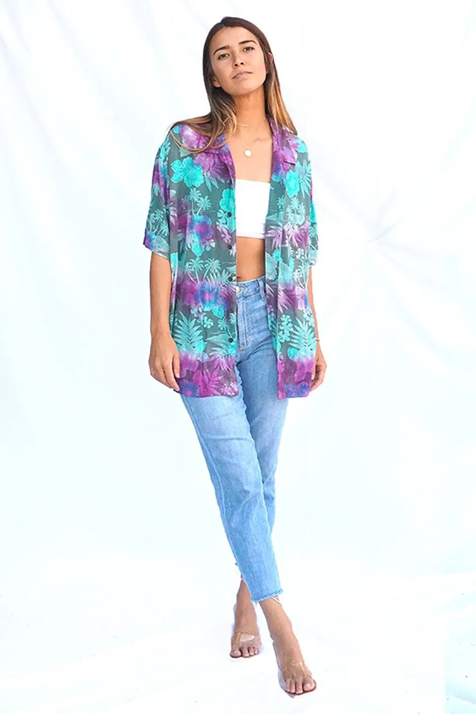 Hawaiian Kai Shirt //Joyride Tie Dye